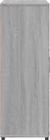vidaXL Ντουλάπι Γκρι Sonoma 60x31x84 εκ. από Επεξεργασμένο Ξύλο