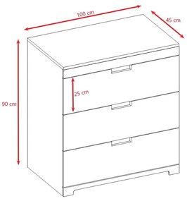 Συρταριέρα Tomi