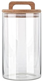 ESTIA ΔΟΧΕΙΟ ΑΠΟΘΗΚΕΥΣΗΣ ALLURE ΓΥΑΛΙΝΟ 1000ml 10x10x19cm