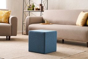 Πουφ Σκαμπό Μπλε ASOS 40x40x40