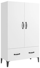 vidaXL Ντουλάπι Λευκό 70 x 31 x 115 εκ. από Επεξεργασμένο Ξύλο