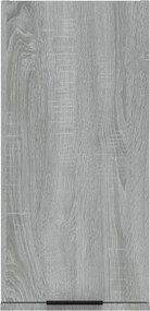 vidaXL Ντουλάπι Μπάνιου Επιτοίχιο Γκρι sonoma 32 x 20 x 67 εκ.