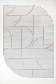 Χαλί Forma E460A2A Light Grey Ezzo 160X230cm