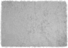 vidaXL Χαλί από τεχνητό πρόβειο δέρμα TAFALLA Γκρι 140 x 200 cm