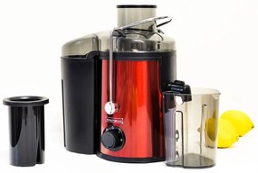 Αποχυμωτής Royalty Line PJ-19001, 700W, 2 ταχύτητες + Pulse, 0.450 ml, Ειδικό σύστημα για αποφυγή σταξίματος, Κόκκινο
