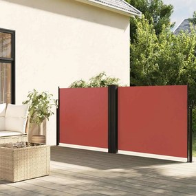 vidaXL Σκίαστρο Πλαϊνό Συρόμενο Τερακότα 120 x 600 εκ.