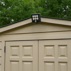 Ηλιακός Προβολέας Εξωτερικού Χώρου Depo 6500K IP44 Μαύρο