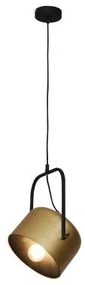 Κρεμαστό Φωτιστικό Οροφής 1xE27 Φ21cm Archie Homelighting-77-4263-Μαύρο 77-4263