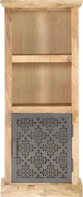 vidaXL Ντουλάπι με Πόρτα 45x32x110 εκ. Μασίφ Ξύλο Μάνγκο
