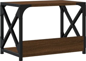 vidaXL Βάση Εκτυπωτή 2 Επιπέδων Καφέ Δρυς 44x26x31,5 εκ Επεξ. Ξύλο