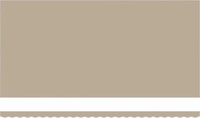 vidaXL Σκηνίτσα Αναδιπλούμενη Μπεζ 600 x 300 εκ