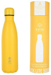 Θερμός 500ml Flask Lite Save The Aegean Estia Home Art Pineapple Yellow 01-18078