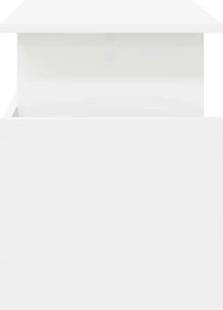 vidaXL Βάση TV Λευκό 50 x 35 x 45 cm Επεξεργασμένο ξύλο