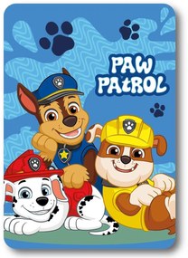 Κουβέρτα Κούνιας Fleece 100x140εκ. Paw Patrol 62 Blue Digital Print Nickelodeon DimCol