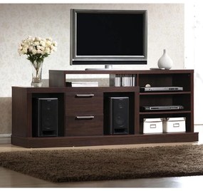 ANALOG Έπιπλο TV Απόχρωση Wenge  180x49x70cm [-Wenge-] [-MDF - Κόντρα Πλακέ - Καπλαμάς - Νοβοπάν-] Ε7381,1