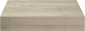vidaXL Ράφι Τοίχου Χρώμα Δρυός 23x23,5x3,8 εκ. MDF
