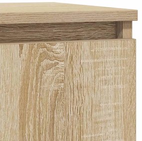 Συρταριέρα Sonoma Δρυς 57x34x76 εκ. Επεξεργασμένο Ξύλο - Καφέ