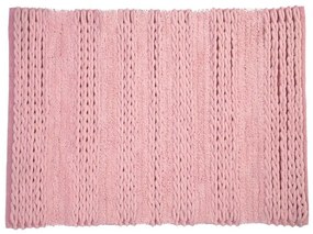 Ταπέτο Μπάνιου Life Pink Nef-Nef 60 x 90 Cotton-Polyester