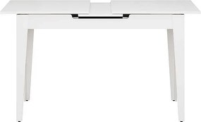 Τραπέζι Trendline Megapap επεκτεινόμενο χρώμα λευκό 120/150x70x75εκ.