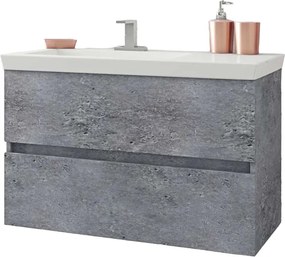 Drop Luxus 85 Granite - Βάση Επίπλου Με Νιπτήρα (85x44)