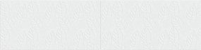 vidaXL Κεφαλάρι Τοίχου DELFT Λευκό Επεξεργασμένο Ξύλο