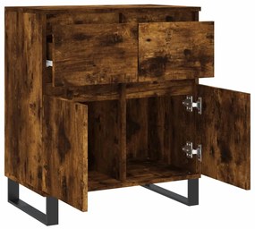 vidaXL Ντουλάπι Καπνιστή Δρυς 60x35x70 εκ. από Επεξεργασμένο Ξύλο