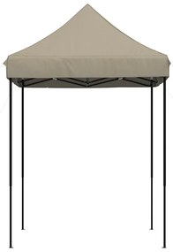 vidaXL Τέντα Εκδηλώσεων Πτυσσόμενη Pop-Up Taupe 200x200x306 εκ.