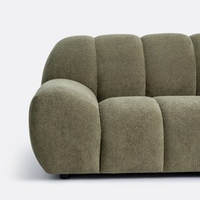 Καναπές 3 θέσεων, ύφασμα jaguar, Nuria