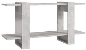 vidaXL Βιβλιοθήκη Ραφιέρα Γκρι Σκυρ. 100x30x51 εκ. Επεξεργασμένο Ξύλο