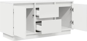 ντουλάπι τηλεόρασης vidaXL με φώτα LED Λευκό 100x41x50 cm