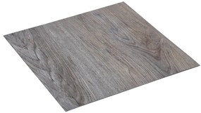 vidaXL Δάπεδο Αυτοκόλλητο Ανοιχτό Καφέ 5,11 μ² από PVC