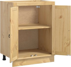 vidaXL Ντουλαπιού (Cabinet) SKI Μέλι Καφέ 60 x 46 x 81,5 εκ