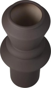 Βάζο ArteLibre Καφέ Δολομίτης 13.1x13.1x28.3cm