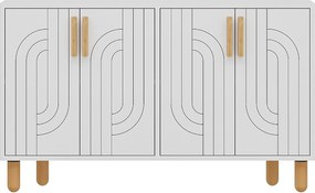 Μπουφές Λευκό RODNEY 120x29,6x73,6