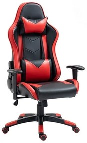 Καρέκλα Gaming A6190 01.0109 67X59X122/132 Black-Red