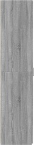 vidaXL Ντουλάπι Γκρι Sonoma 40x42,5x185 εκ. από Επεξεργασμένο Ξύλο