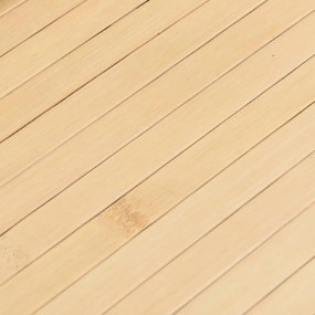 vidaXL Χαλί Ορθογώνιο Ανοιχτό Φυσικό 80 x 1000 εκ. Μπαμπού