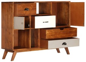 vidaXL Μπουφές 115 x 35 x 86 εκ. από Μασίφ Ξύλο Ακακίας