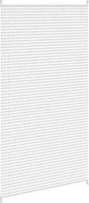 vidaXL Πλισέ ρόλερ σκίασης 110x200cm Λευκό