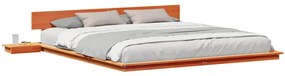 vidaXL Σκελετός Κρεβατιού Καφέ 200 x 200 cm ξύλο