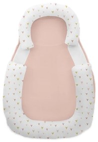Βρεφική Φωλιά - Σφηνάκι Memory Foam Anti-Rollover Positioner Hearts 31106010105 Kikkaboo