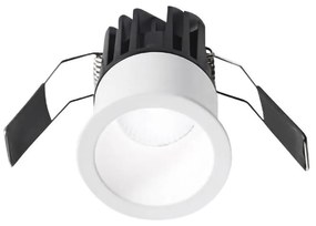 Φωτιστικό Σποτ Χωνευτό Gea Luce Qebui GFA950C Λευκό Ματ (3000K)