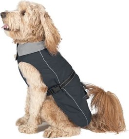 Αδιάβροχο Σκύλου Dog Gone Smart Μαύρο 55 cm