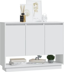 vidaXL Συρταριέρα Λευκή 97x31x75 εκ. από Επεξεργασμένο Ξύλο