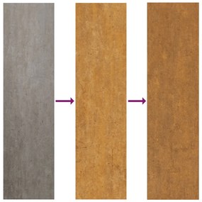 Ράφι για καυσόξυλα 60x40x80 cm Ατσάλι σκληρυθέν στον αέρα - Καφέ