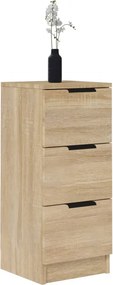vidaXL Ντουλάπι Sonoma Δρυς 30 x 30 x 70 εκ. από Επεξεργασμένο Ξύλο