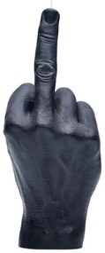 Κερί Χειρονομίας F@ck You 380gr 20x9x8cm Black Candle Hand Παραφίνη