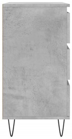 vidaXL Ντουλάπι Γκρι Σκυροδέματος 60x35x70 εκ. Επεξεργασμένο Ξύλο