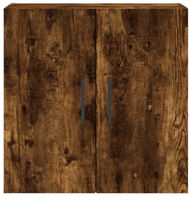 vidaXL Ντουλάπι Τοίχου Καπνιστή Δρυς 60x31x60 εκ. Επεξεργασμένο Ξύλο