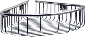 Karag Reti Chrome 9638 - Γωνιακό Καλάθι Μπάνιου Χρωμε